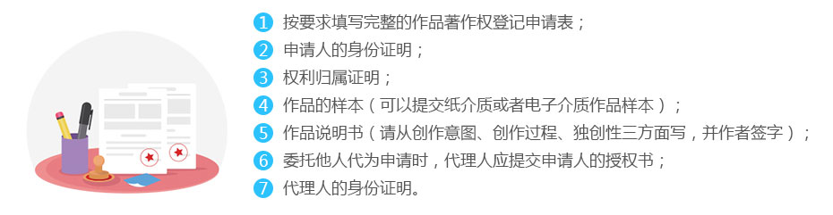 作品著作權(quán)我需要準(zhǔn)備什么選項 作品著作權(quán)我需要準(zhǔn)備什么選項